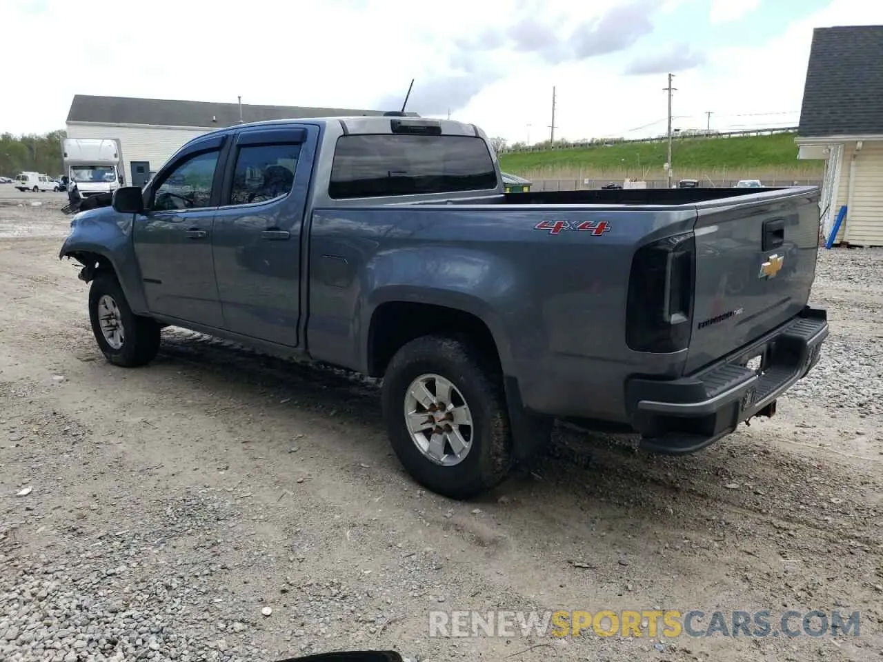 2 Photograph of a damaged car 1GCGTBEN6K1350977 CHEVROLET COLORADO 2019