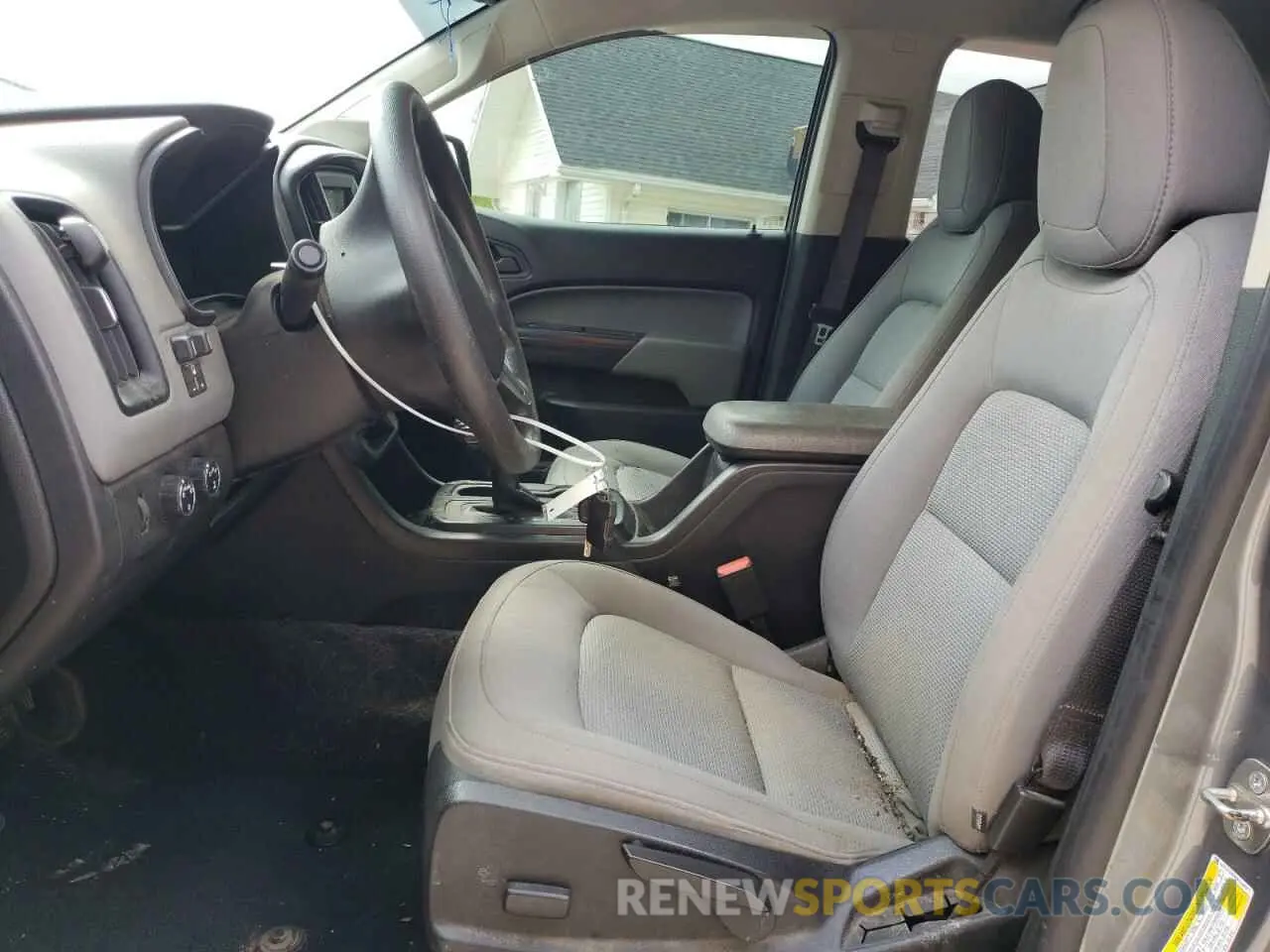 7 Photograph of a damaged car 1GCGTBEN6K1350977 CHEVROLET COLORADO 2019
