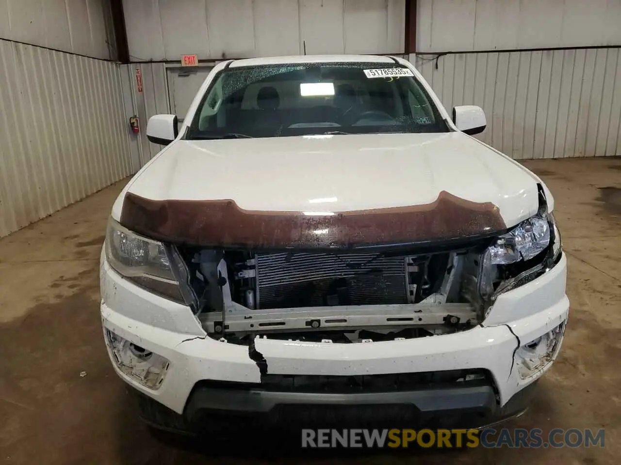 5 Photograph of a damaged car 1GCGTBEN7K1109879 CHEVROLET COLORADO 2019