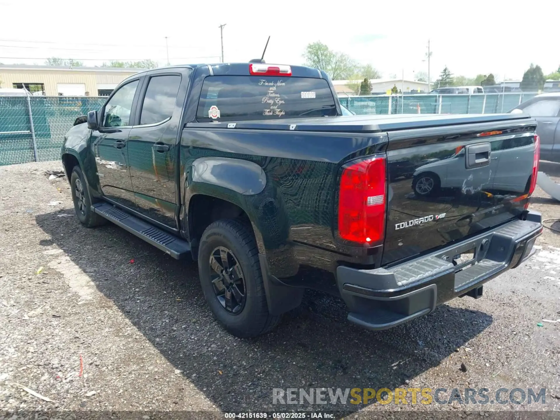 3 Photograph of a damaged car 1GCGTBEN7K1197171 CHEVROLET COLORADO 2019