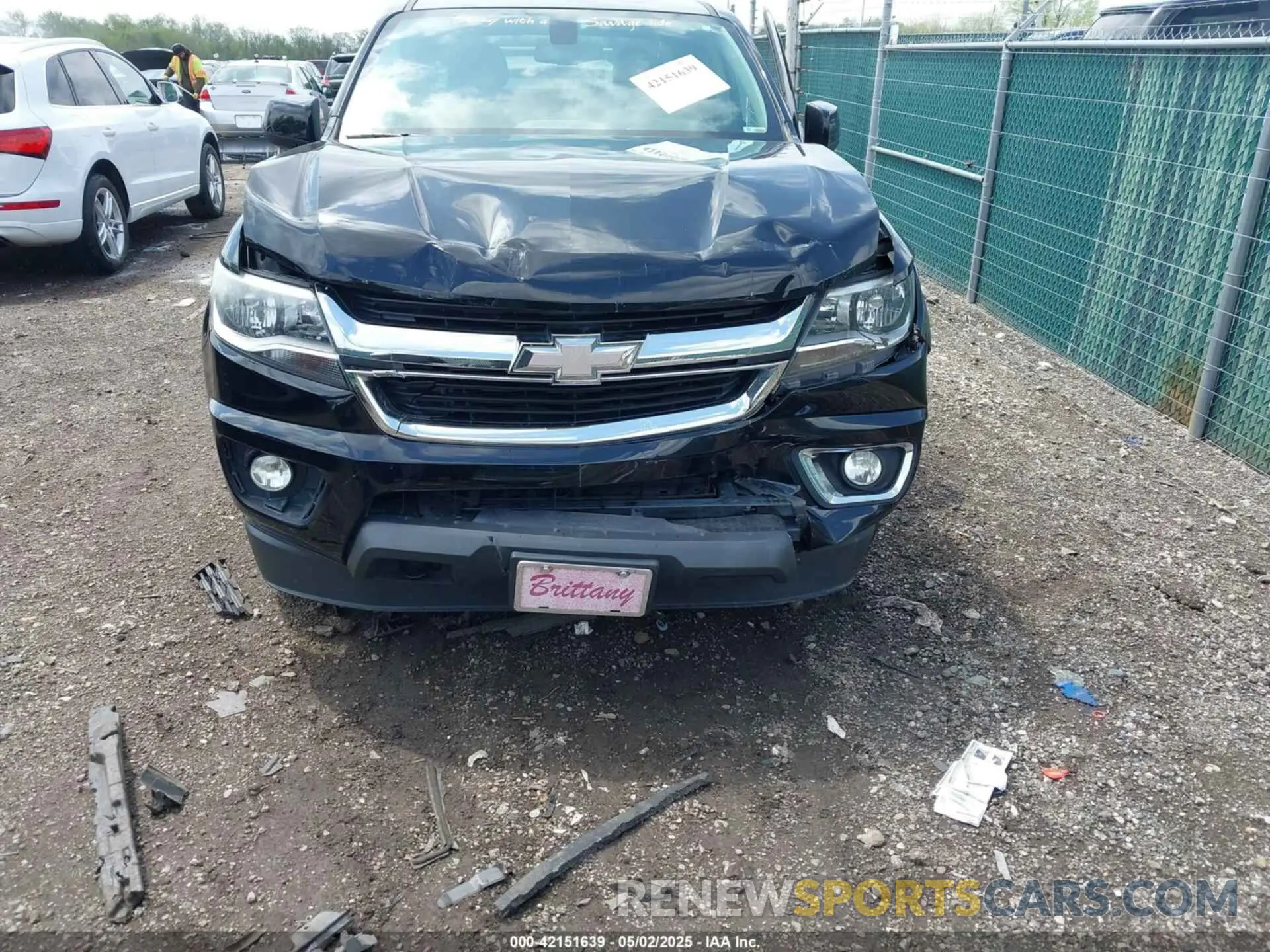 6 Photograph of a damaged car 1GCGTBEN7K1197171 CHEVROLET COLORADO 2019