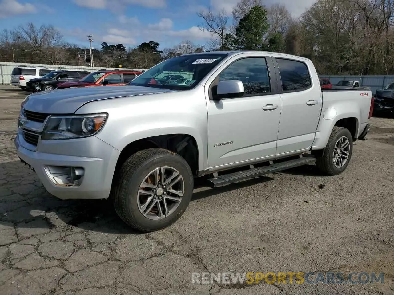 1 Photograph of a damaged car 1GCGTBEN9K1204797 CHEVROLET COLORADO 2019