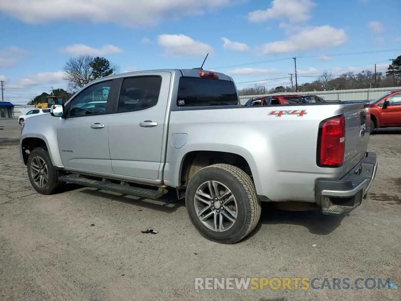 2 Photograph of a damaged car 1GCGTBEN9K1204797 CHEVROLET COLORADO 2019