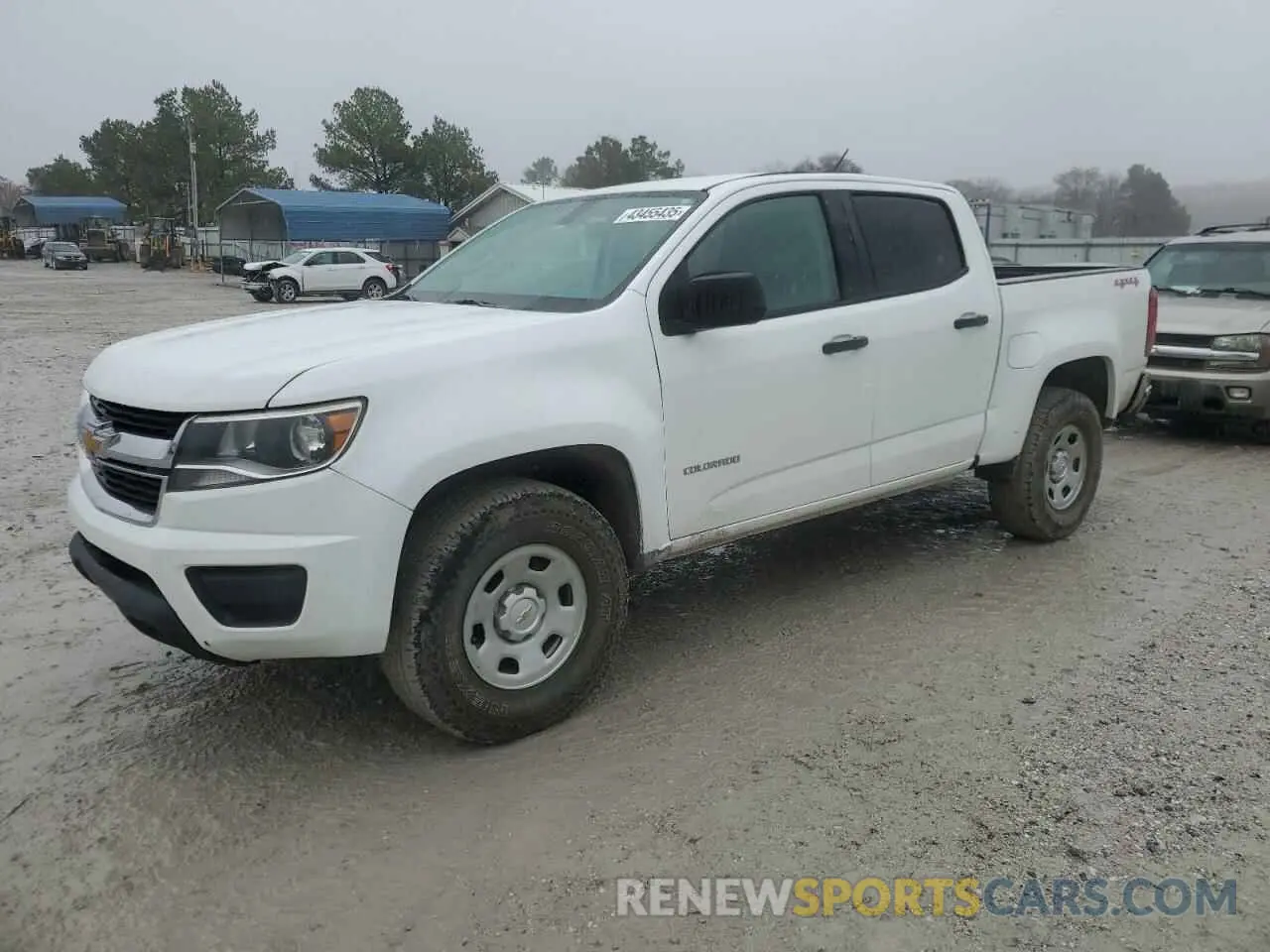 1 Photograph of a damaged car 1GCGTBEN9K1354215 CHEVROLET COLORADO 2019