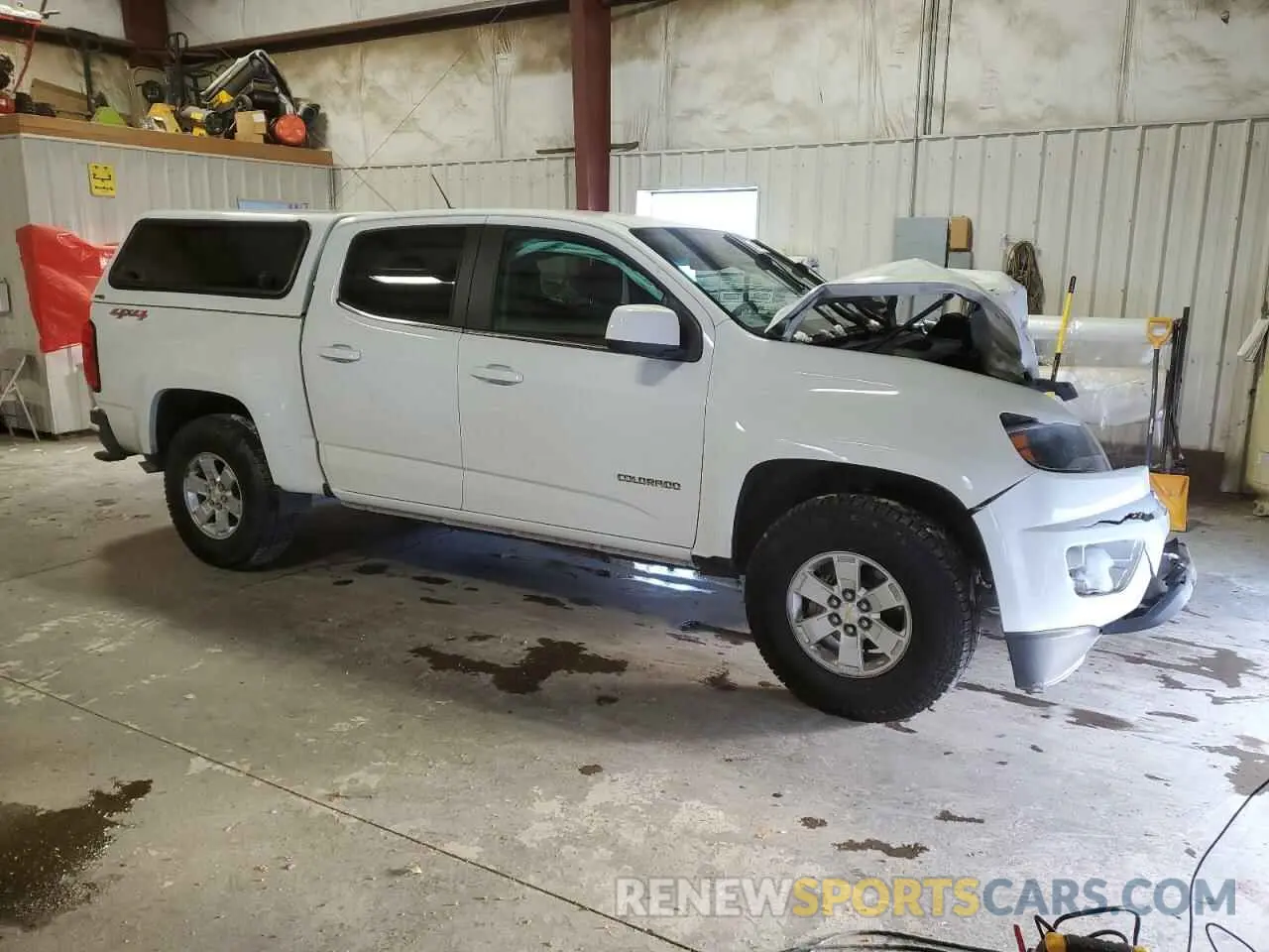 4 Photograph of a damaged car 1GCGTBENXK1312720 CHEVROLET COLORADO 2019