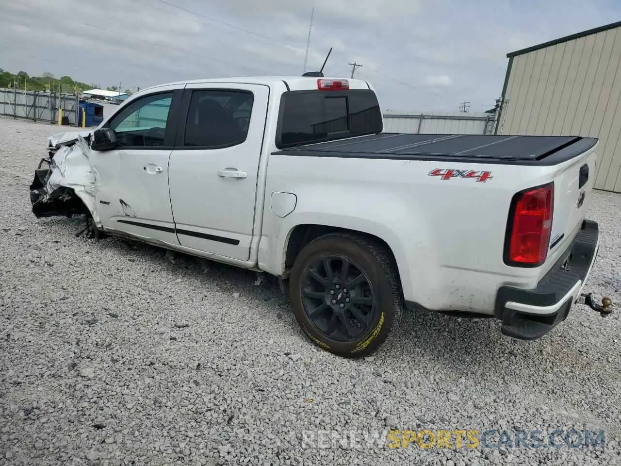 2 Photograph of a damaged car 1GCGTCEN1K1266314 CHEVROLET COLORADO 2019