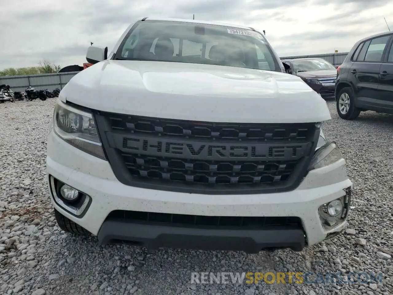 5 Photograph of a damaged car 1GCGTCEN1K1266314 CHEVROLET COLORADO 2019