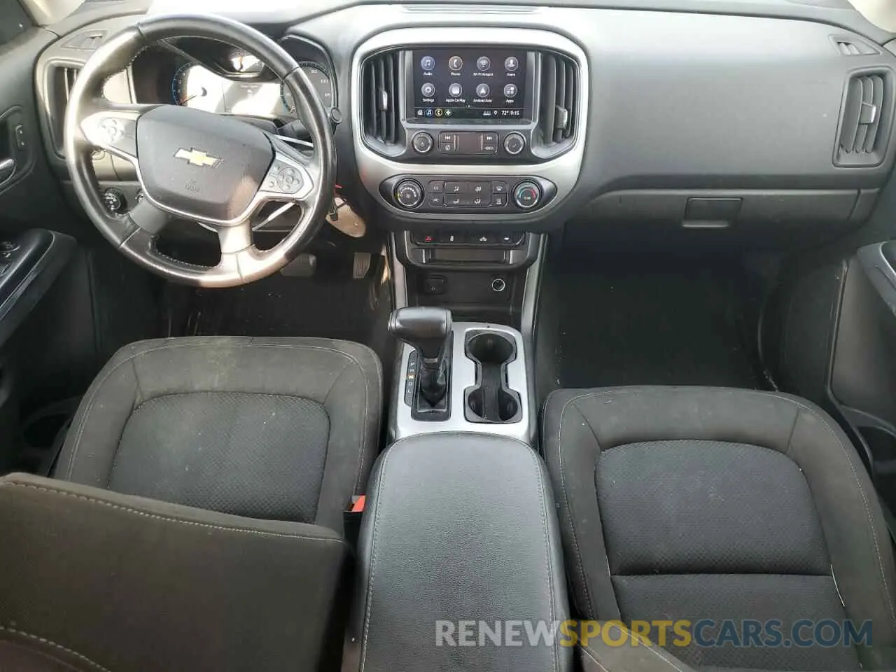 8 Photograph of a damaged car 1GCGTCEN1K1266314 CHEVROLET COLORADO 2019