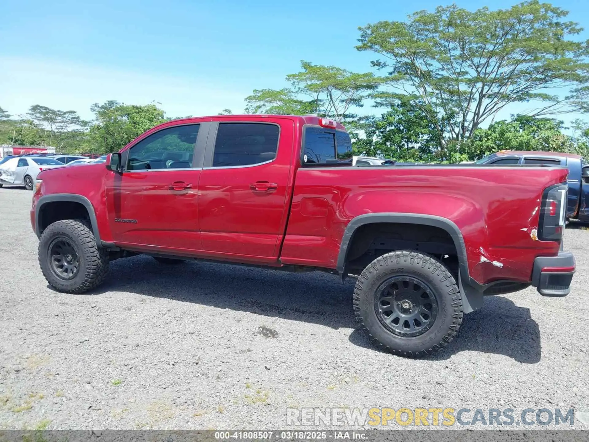 14 Photograph of a damaged car 1GCGTCEN2K1206834 CHEVROLET COLORADO 2019