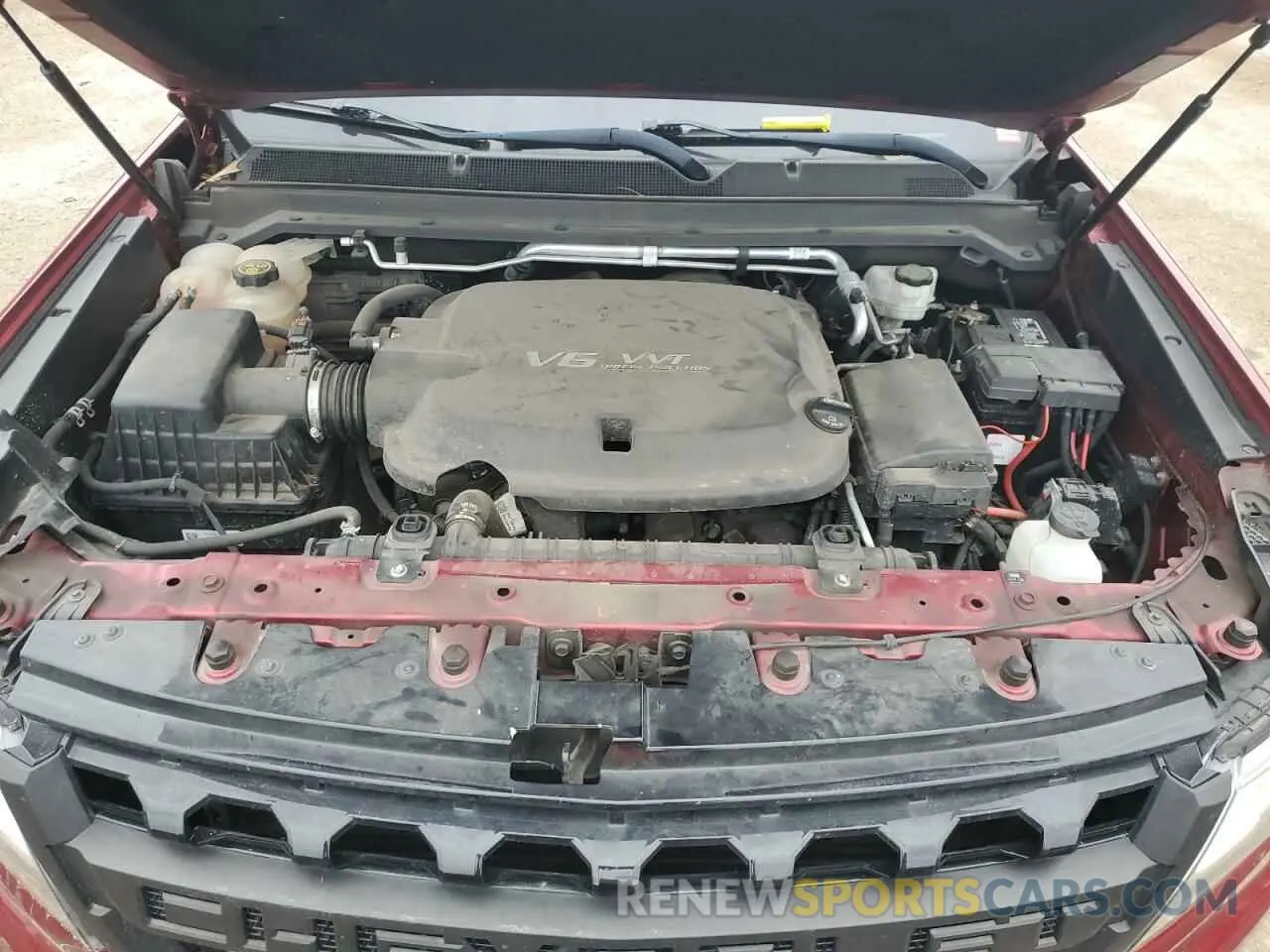 11 Photograph of a damaged car 1GCGTCEN2K1308943 CHEVROLET COLORADO 2019
