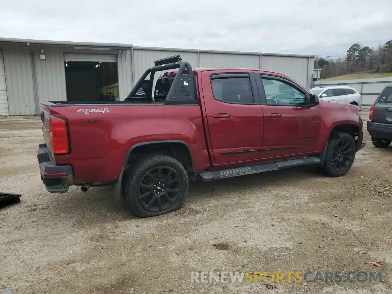 3 Photograph of a damaged car 1GCGTCEN2K1308943 CHEVROLET COLORADO 2019