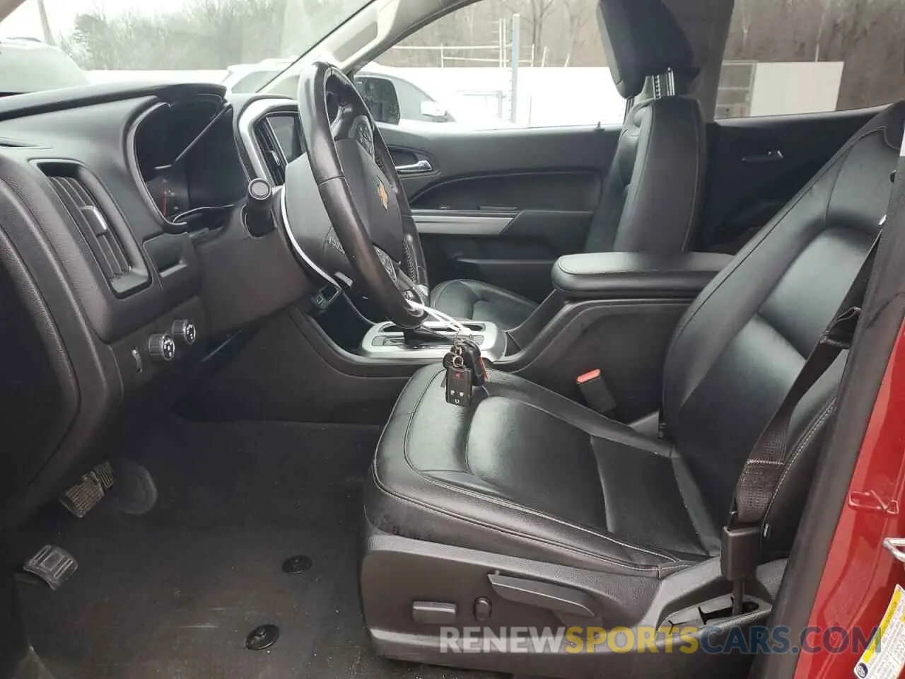 7 Photograph of a damaged car 1GCGTCEN2K1308943 CHEVROLET COLORADO 2019