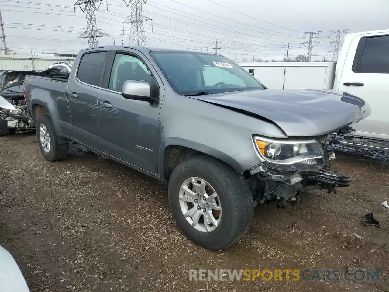 4 Photograph of a damaged car 1GCGTCEN3K1103728 CHEVROLET COLORADO 2019
