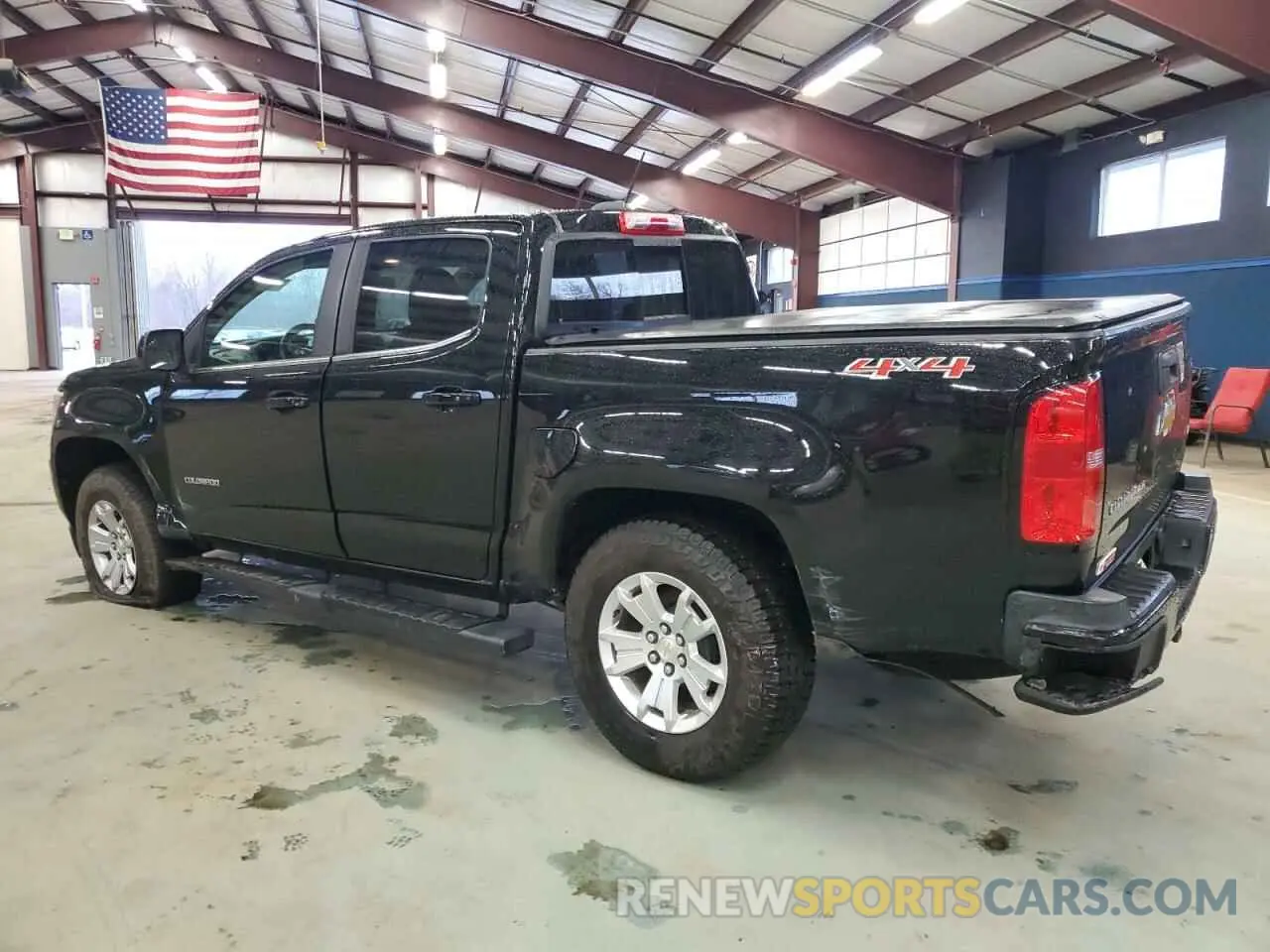 2 Photograph of a damaged car 1GCGTCEN3K1265388 CHEVROLET COLORADO 2019