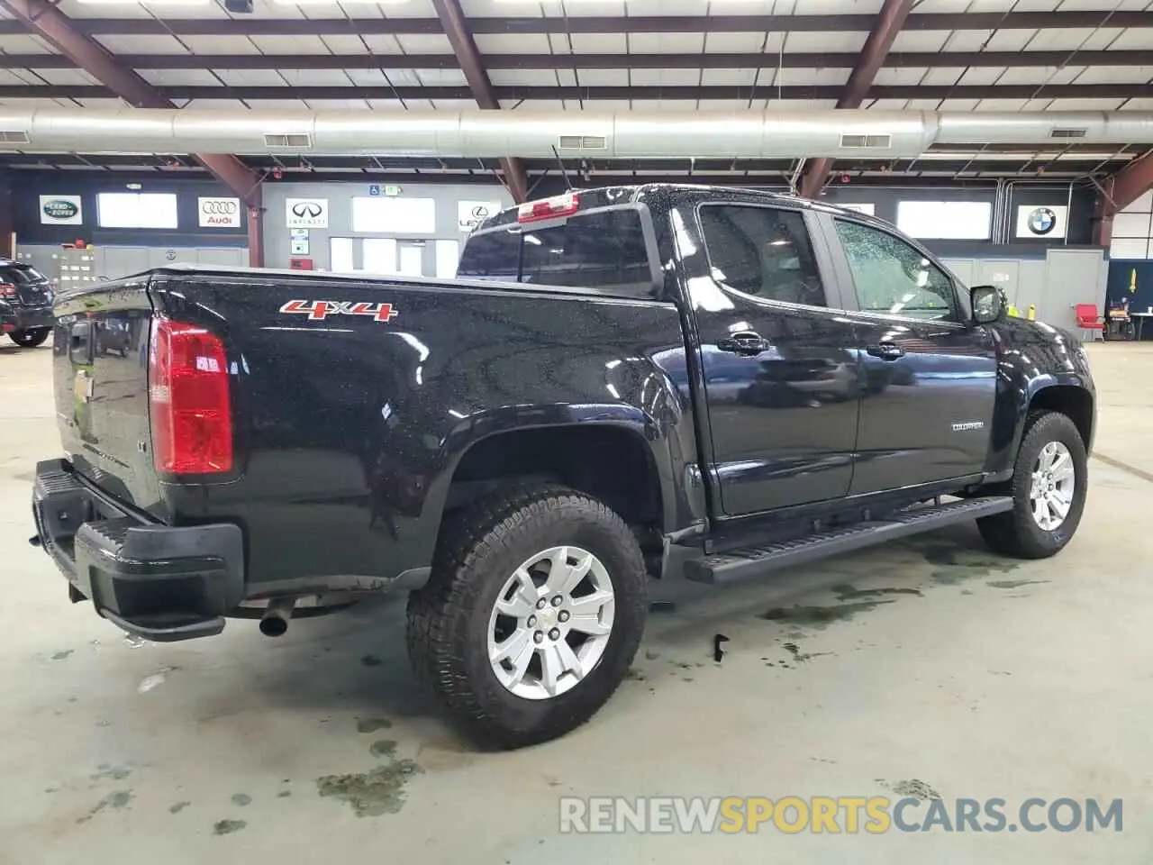3 Photograph of a damaged car 1GCGTCEN3K1265388 CHEVROLET COLORADO 2019