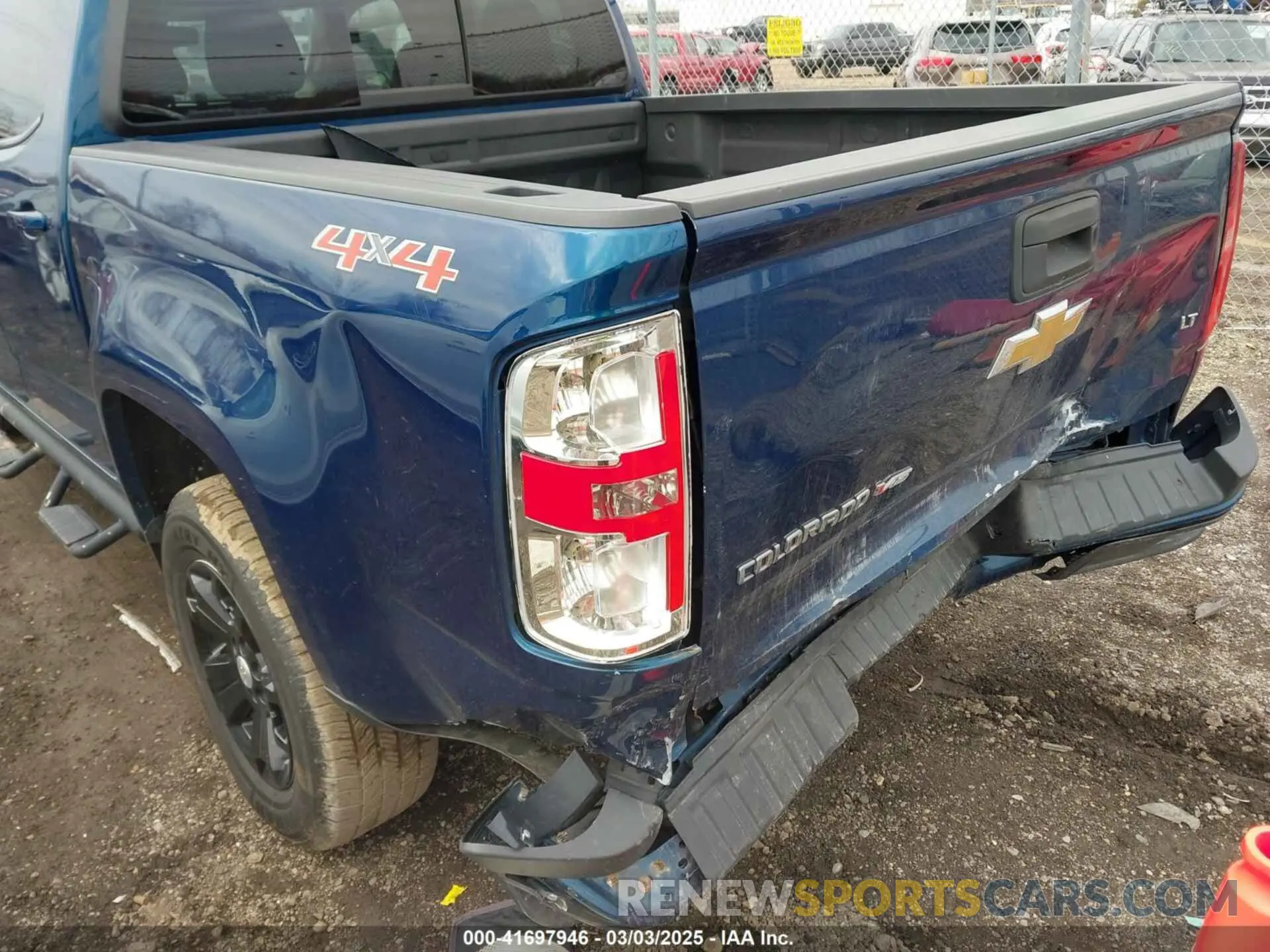 6 Photograph of a damaged car 1GCGTCEN4K1136625 CHEVROLET COLORADO 2019