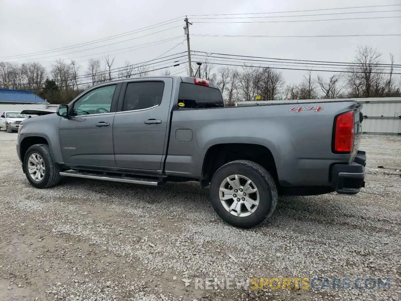 2 Photograph of a damaged car 1GCGTCEN4K1165705 CHEVROLET COLORADO 2019
