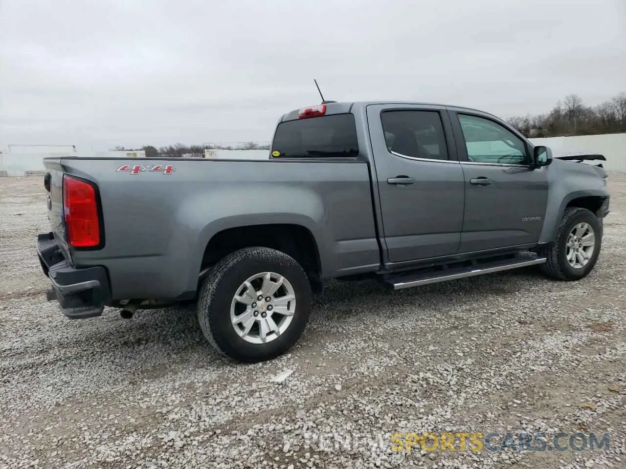 3 Photograph of a damaged car 1GCGTCEN4K1165705 CHEVROLET COLORADO 2019