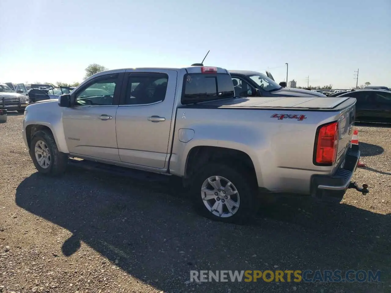 2 Photograph of a damaged car 1GCGTCEN5K1166698 CHEVROLET COLORADO 2019