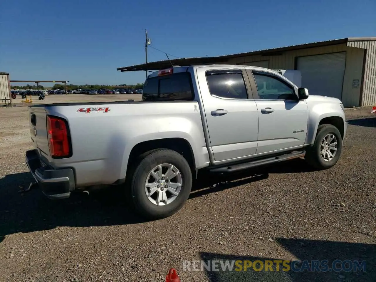 3 Photograph of a damaged car 1GCGTCEN5K1166698 CHEVROLET COLORADO 2019