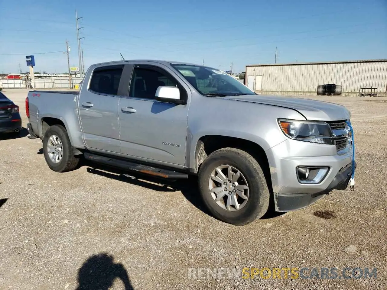 4 Photograph of a damaged car 1GCGTCEN5K1166698 CHEVROLET COLORADO 2019