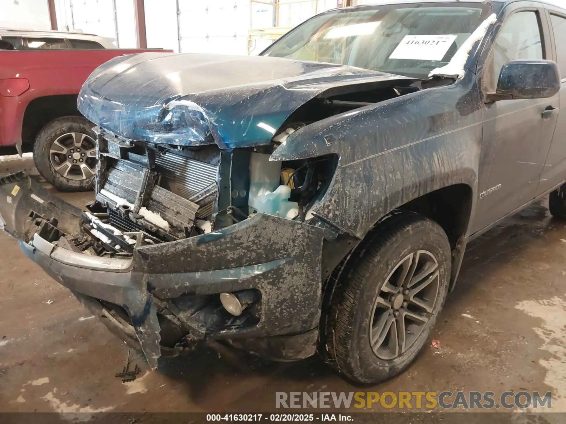 12 Photograph of a damaged car 1GCGTCEN5K1327308 CHEVROLET COLORADO 2019