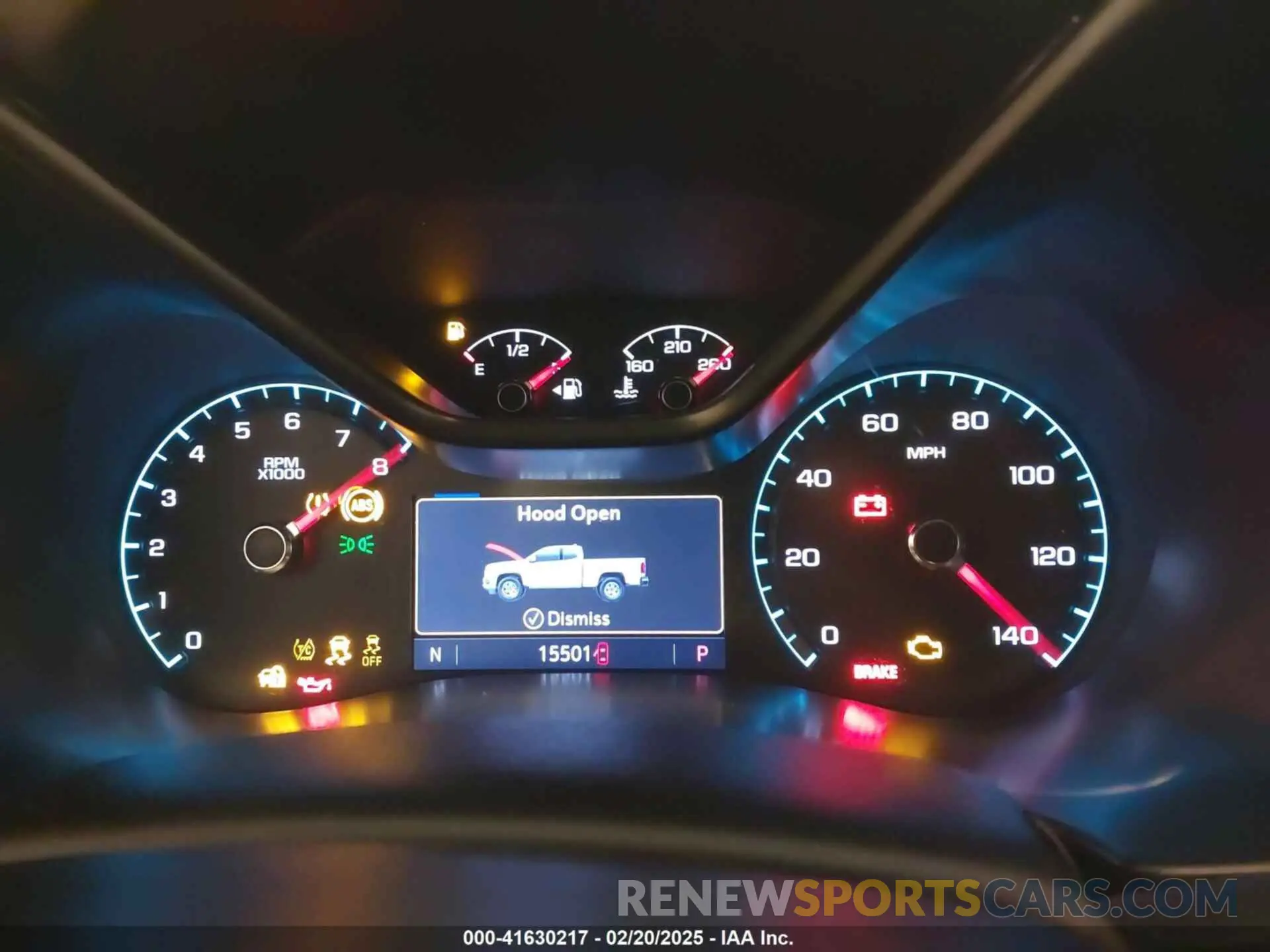 7 Photograph of a damaged car 1GCGTCEN5K1327308 CHEVROLET COLORADO 2019