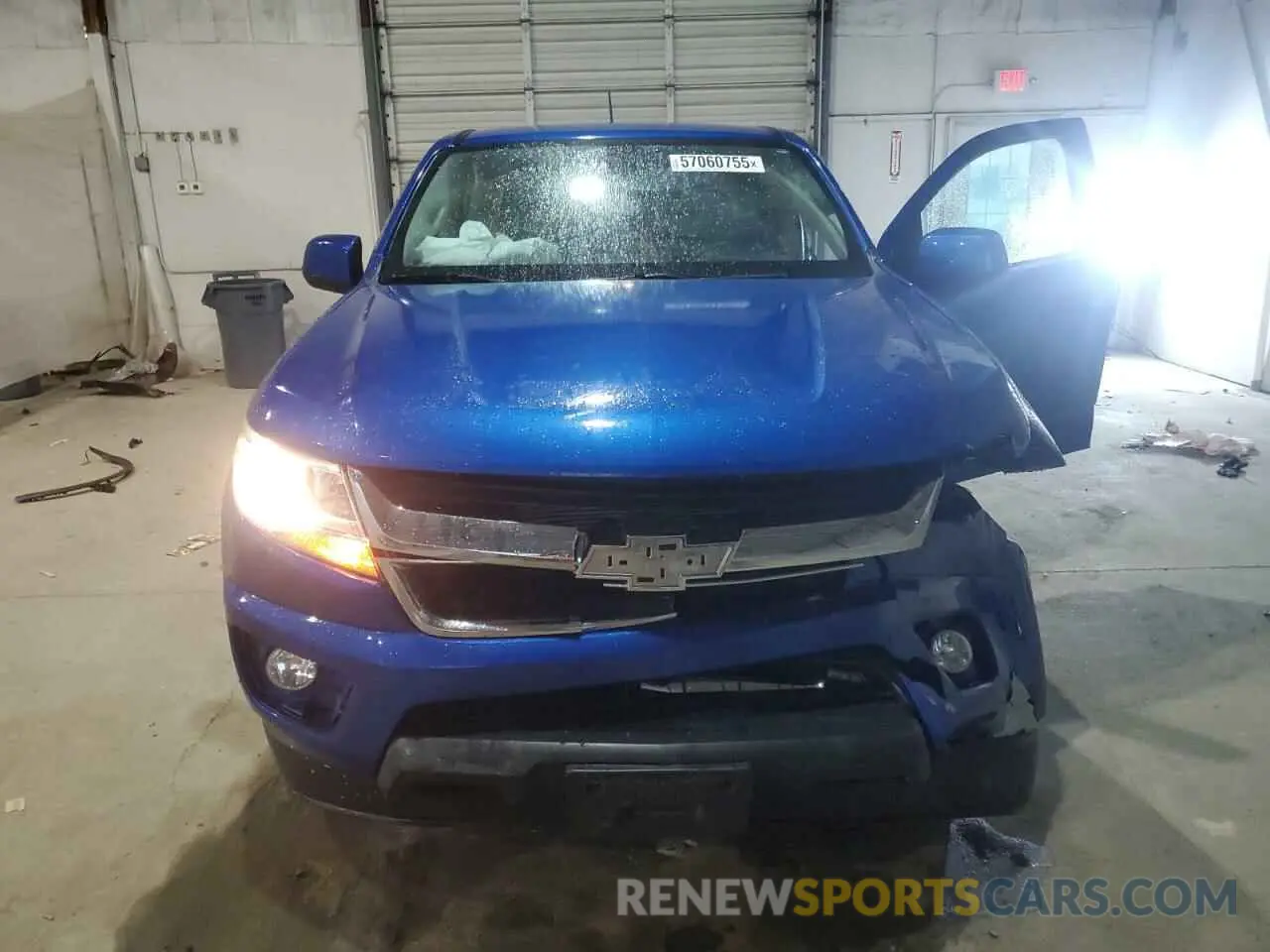 5 Photograph of a damaged car 1GCGTCEN6K1137954 CHEVROLET COLORADO 2019