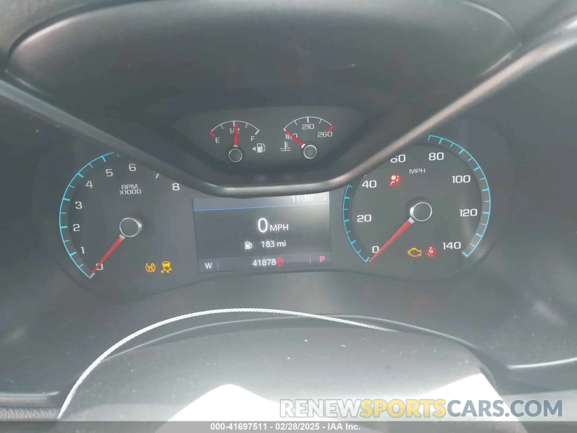 7 Photograph of a damaged car 1GCGTCEN6K1317595 CHEVROLET COLORADO 2019