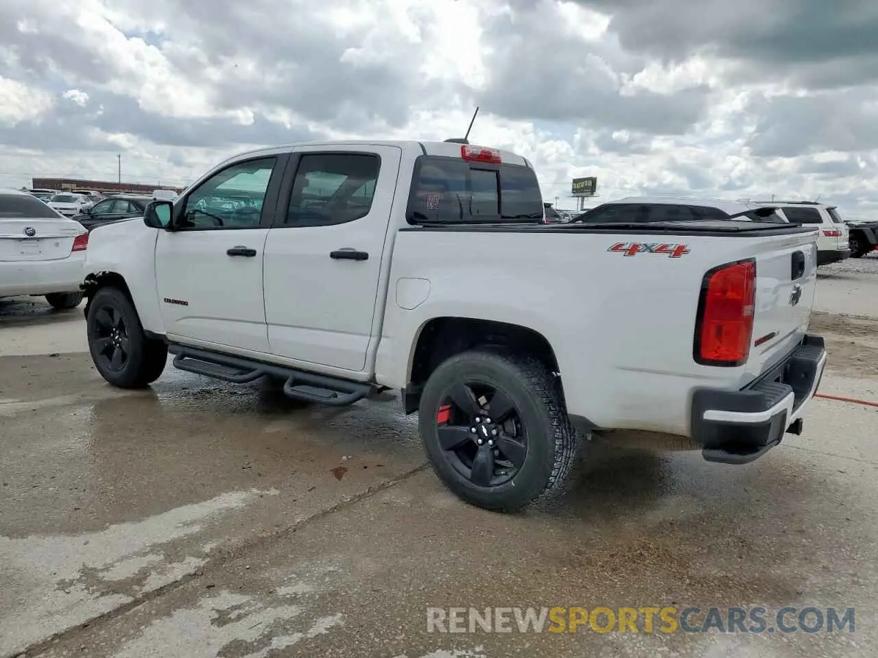2 Photograph of a damaged car 1GCGTCEN7K1142516 CHEVROLET COLORADO 2019