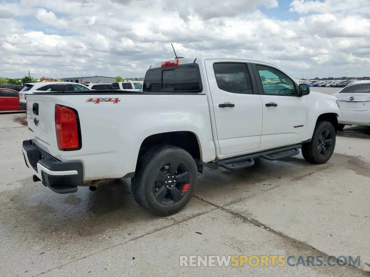 3 Photograph of a damaged car 1GCGTCEN7K1142516 CHEVROLET COLORADO 2019
