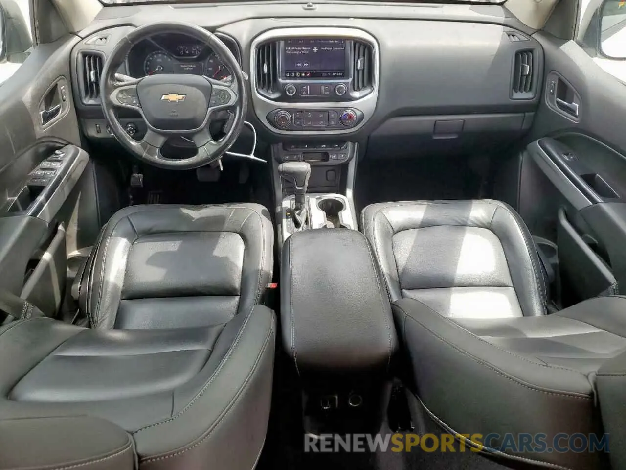 8 Photograph of a damaged car 1GCGTCEN7K1142516 CHEVROLET COLORADO 2019