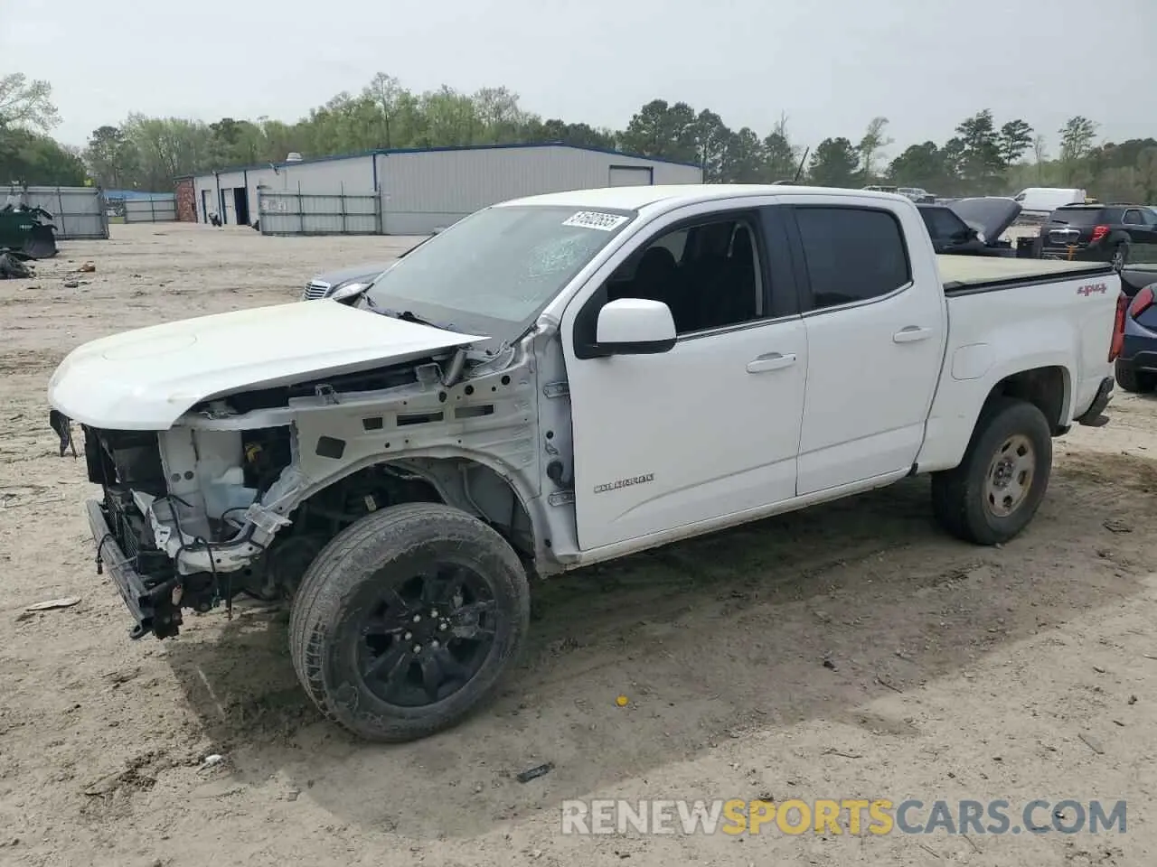 1 Photograph of a damaged car 1GCGTCEN7K1167495 CHEVROLET COLORADO 2019