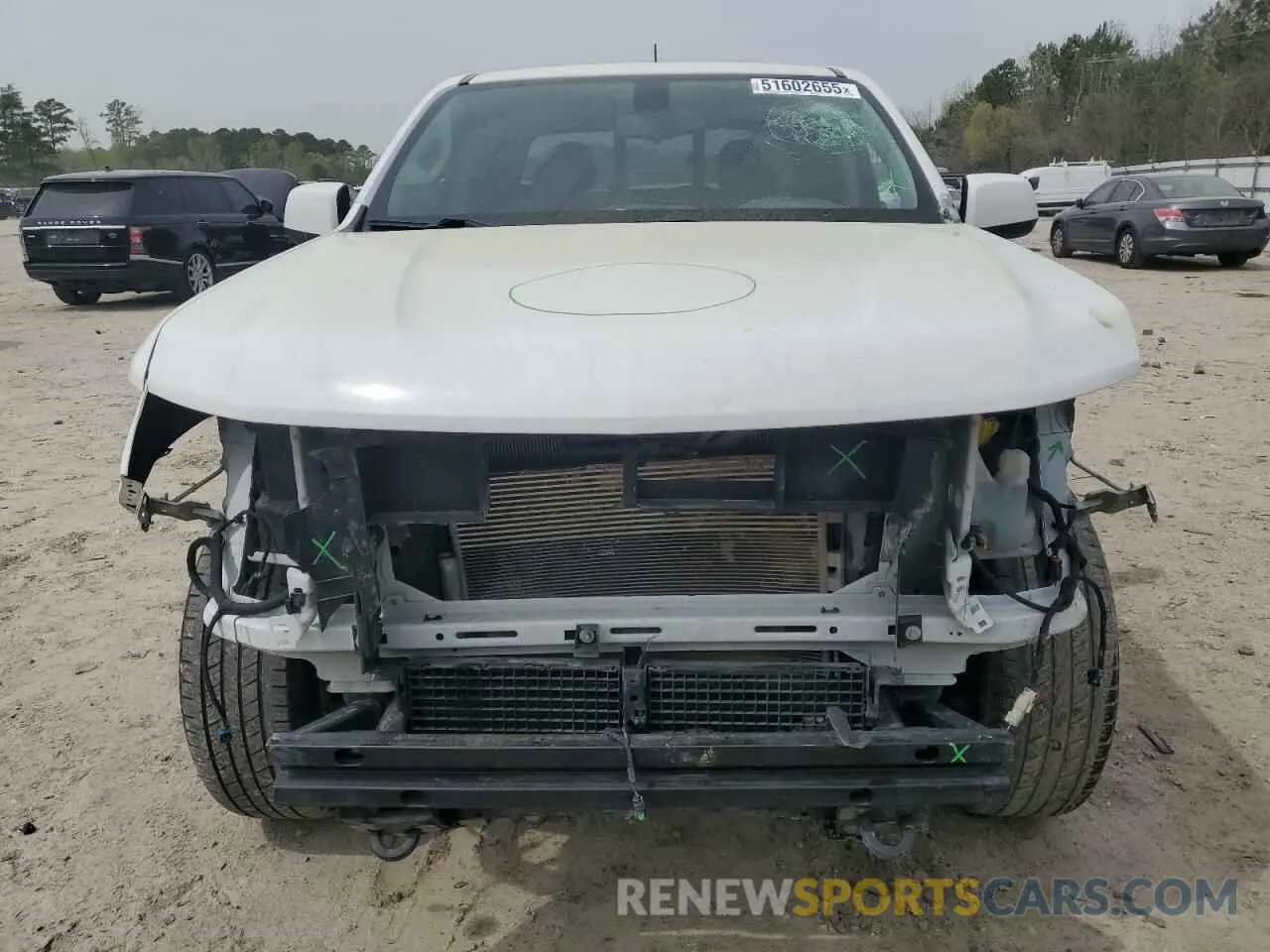 5 Photograph of a damaged car 1GCGTCEN7K1167495 CHEVROLET COLORADO 2019