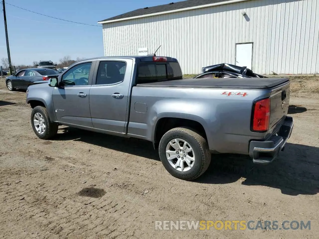 2 Photograph of a damaged car 1GCGTCEN7K1251140 CHEVROLET COLORADO 2019
