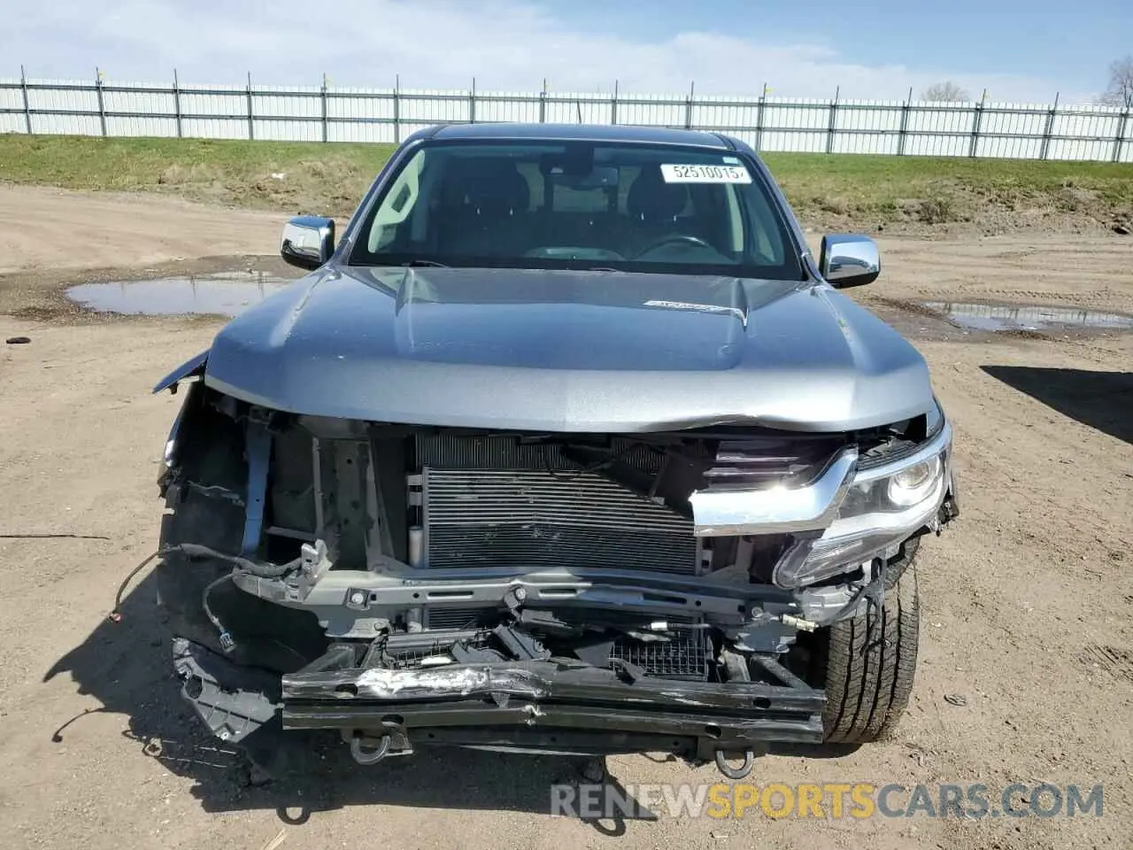 5 Photograph of a damaged car 1GCGTCEN7K1251140 CHEVROLET COLORADO 2019
