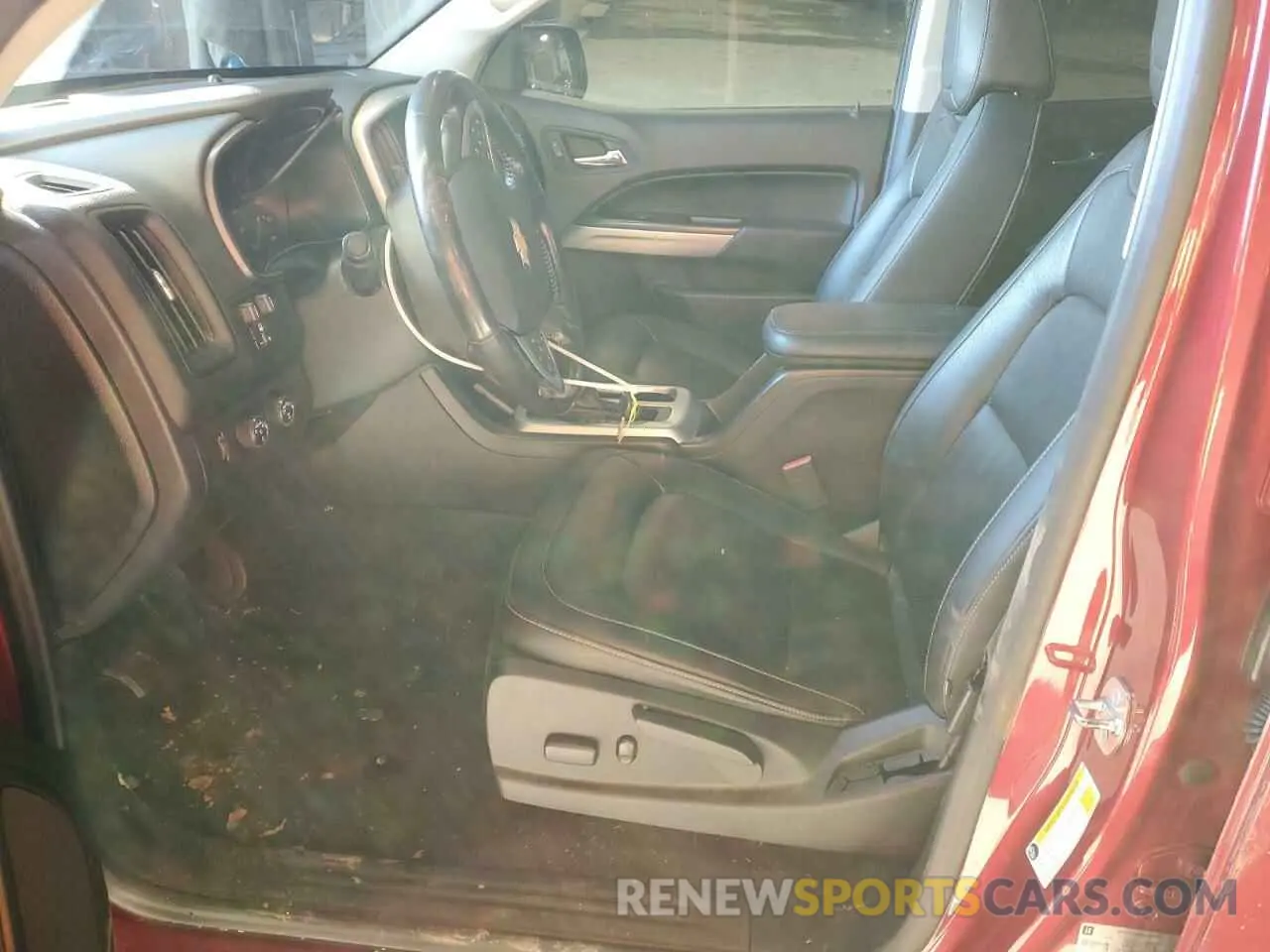 7 Photograph of a damaged car 1GCGTCEN9K1210413 CHEVROLET COLORADO 2019