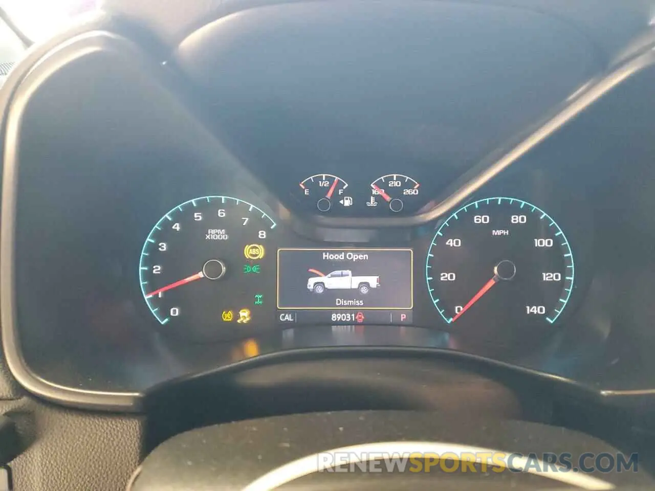 9 Photograph of a damaged car 1GCGTCEN9K1210413 CHEVROLET COLORADO 2019
