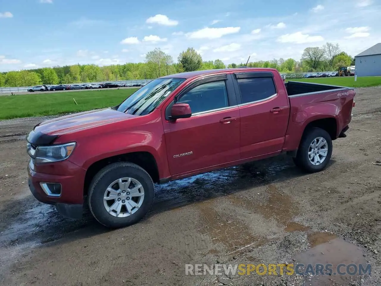 1 Photograph of a damaged car 1GCGTCEN9K1316389 CHEVROLET COLORADO 2019