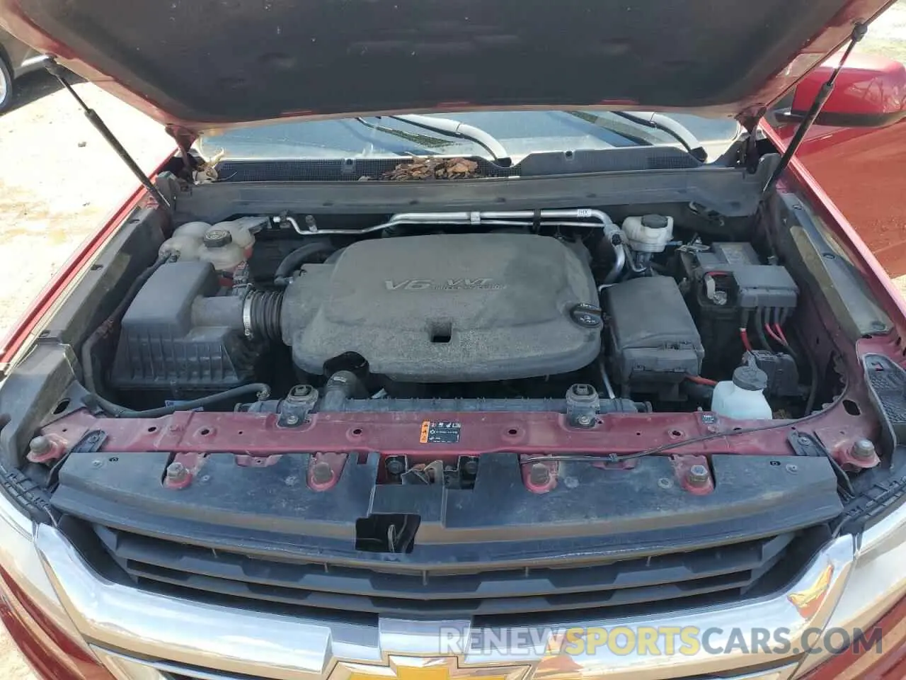 11 Photograph of a damaged car 1GCGTCEN9K1316389 CHEVROLET COLORADO 2019