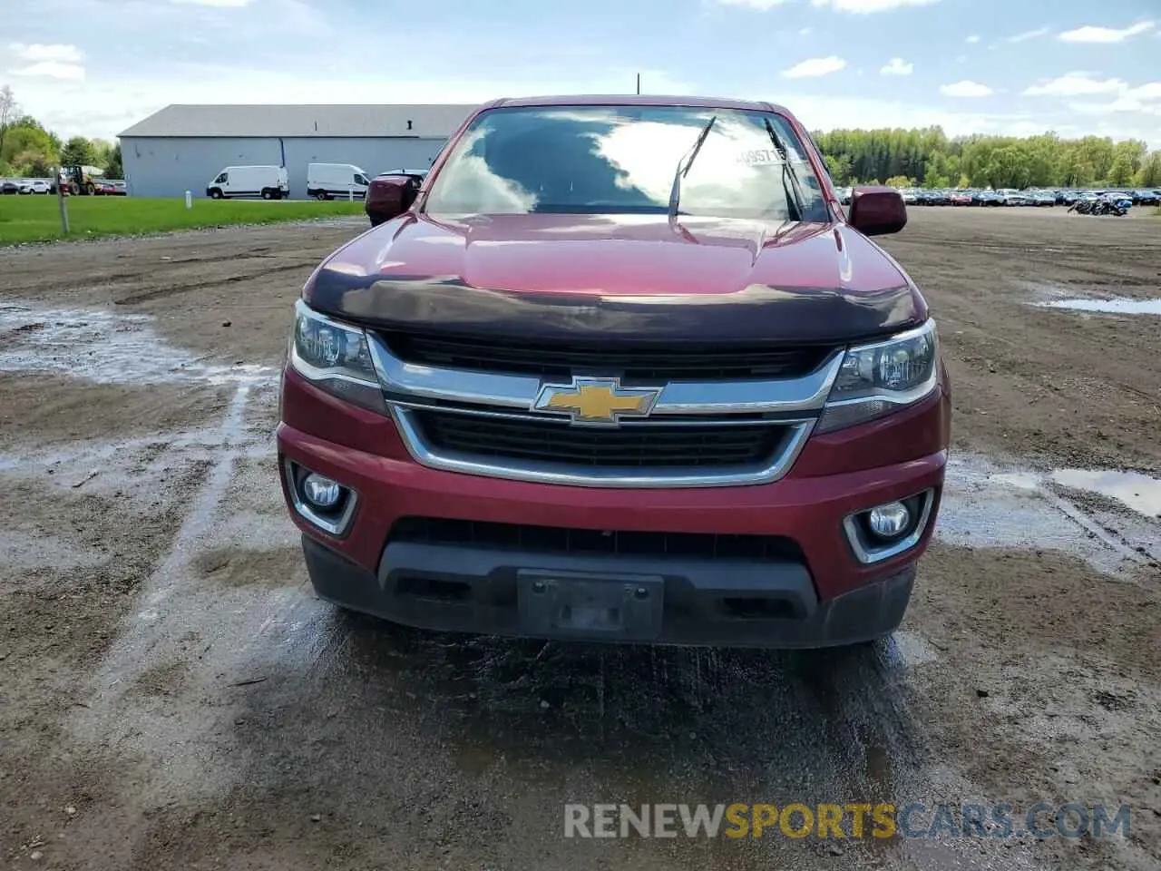 5 Photograph of a damaged car 1GCGTCEN9K1316389 CHEVROLET COLORADO 2019