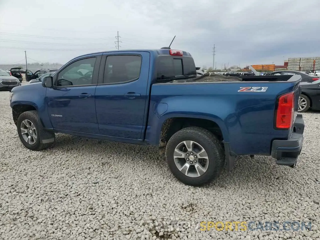 2 Photograph of a damaged car 1GCGTDEN1K1240088 CHEVROLET COLORADO 2019