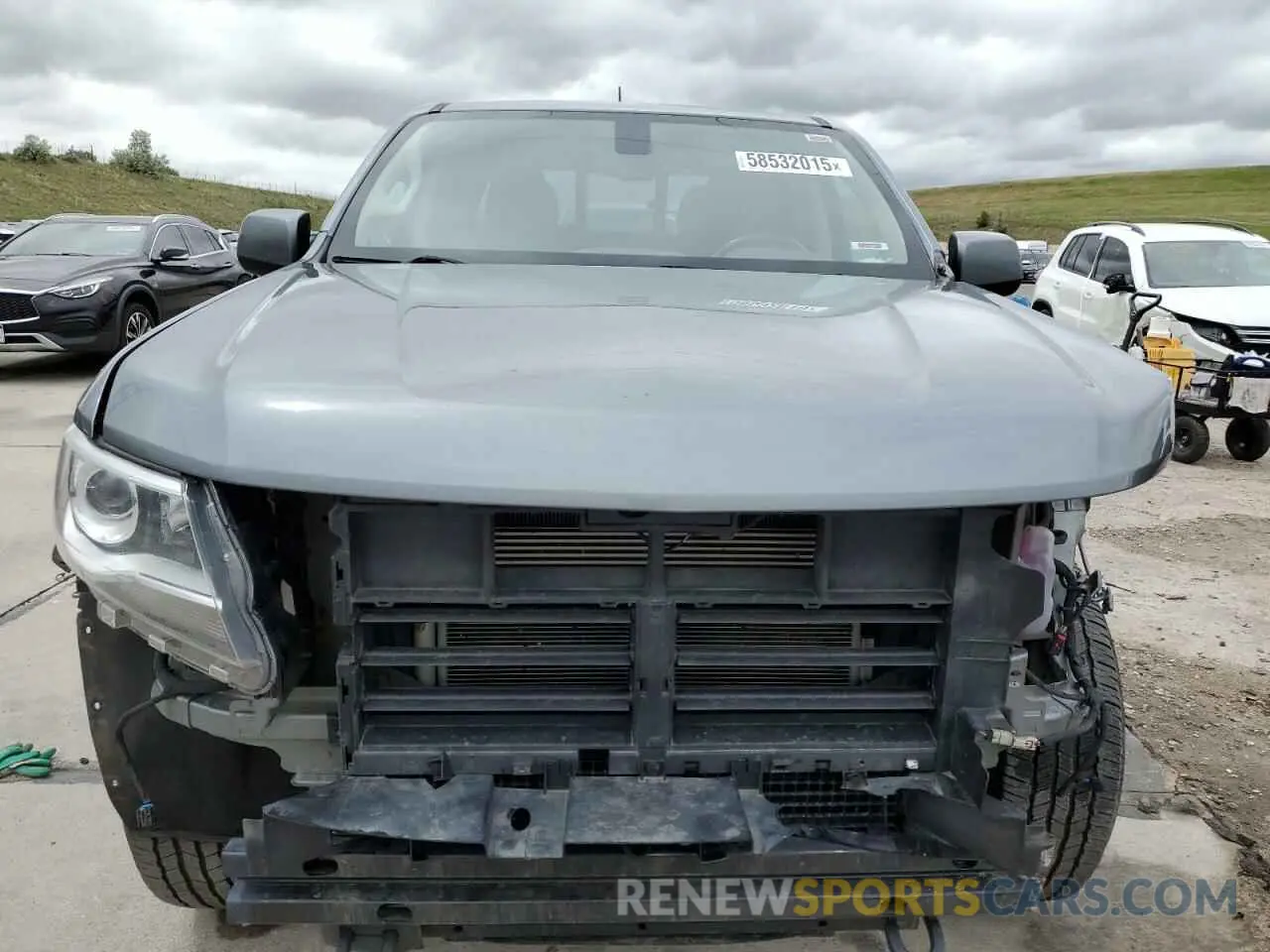 5 Photograph of a damaged car 1GCGTDEN1K1319597 CHEVROLET COLORADO 2019
