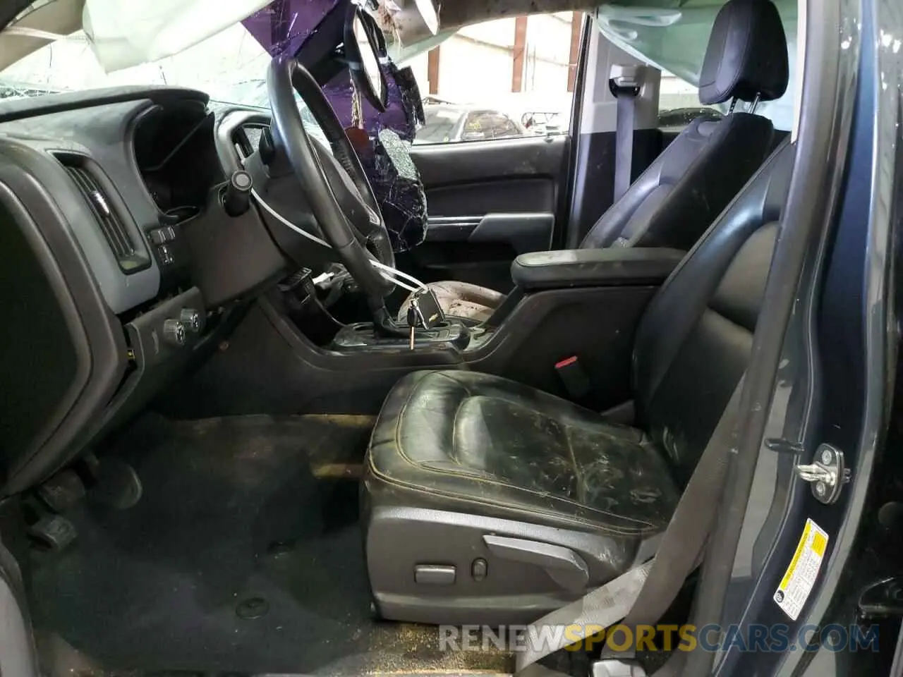 7 Photograph of a damaged car 1GCGTDEN1K1325741 CHEVROLET COLORADO 2019