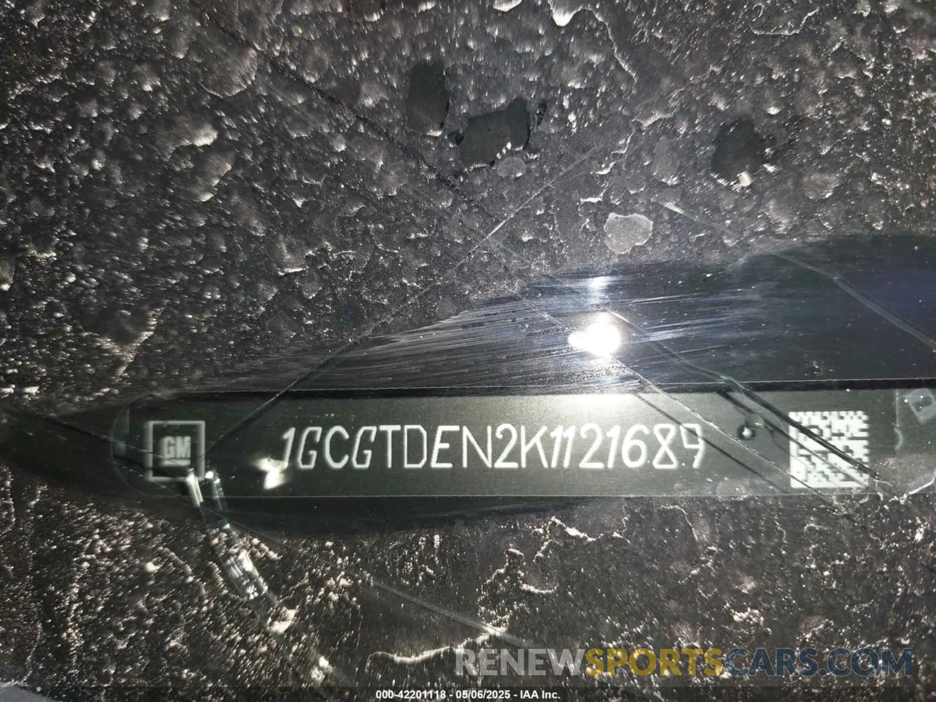 9 Photograph of a damaged car 1GCGTDEN2K1121689 CHEVROLET COLORADO 2019