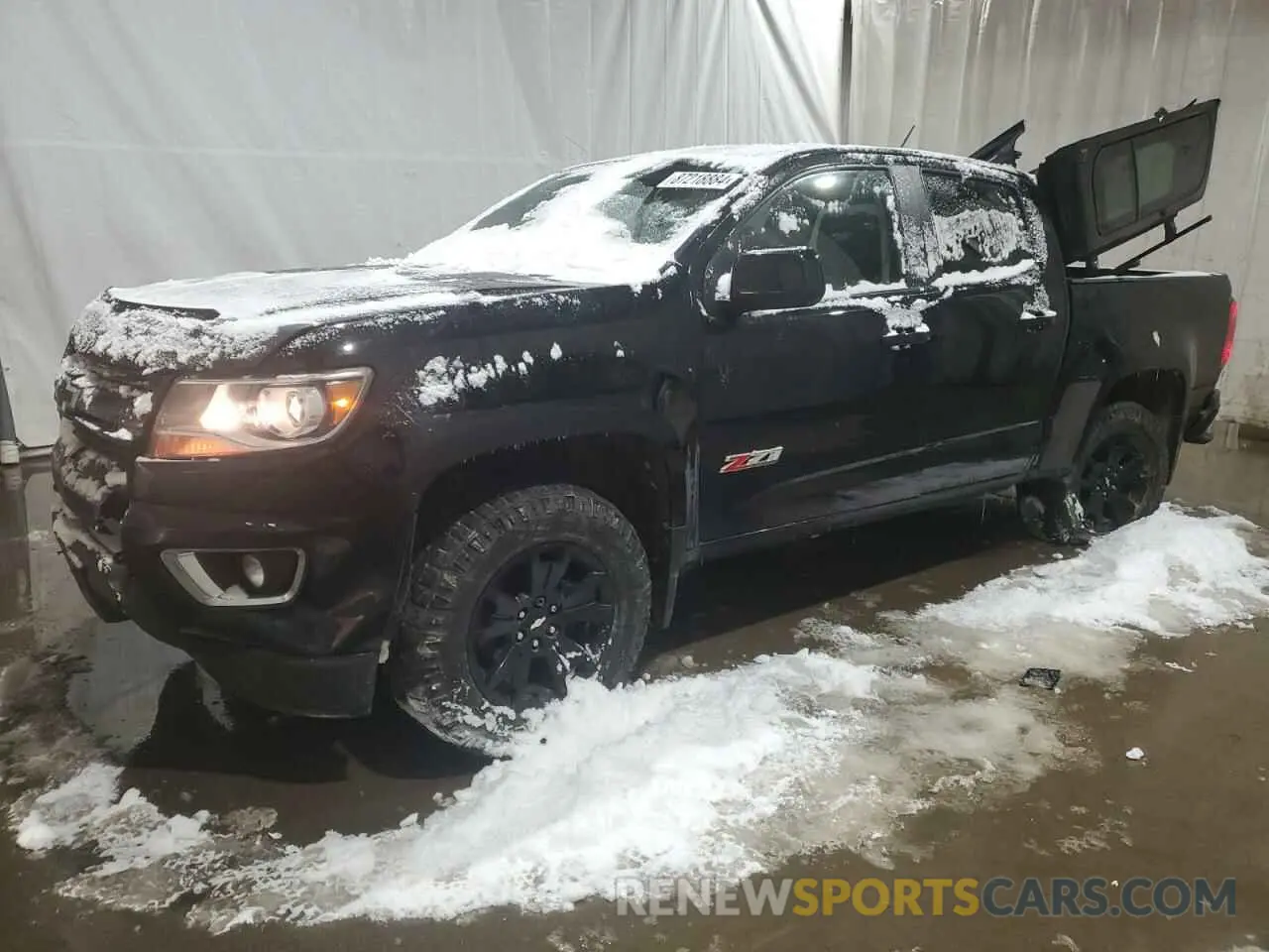 1 Photograph of a damaged car 1GCGTDEN2K1122227 CHEVROLET COLORADO 2019