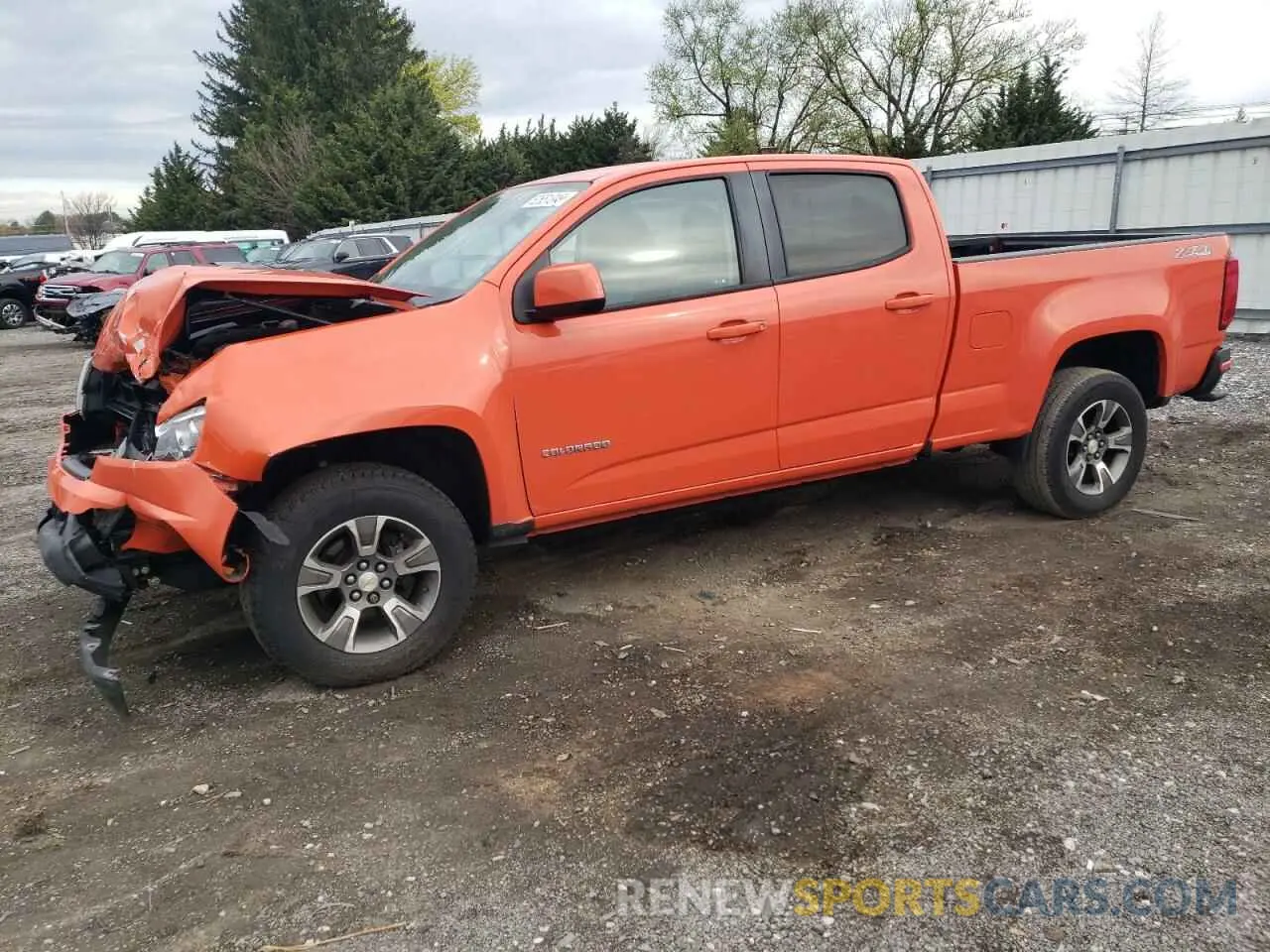 1 Photograph of a damaged car 1GCGTDEN2K1129582 CHEVROLET COLORADO 2019