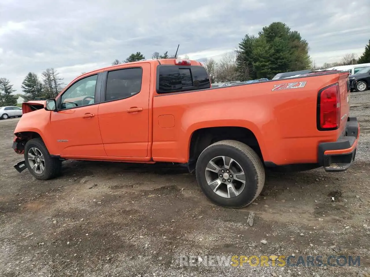 2 Photograph of a damaged car 1GCGTDEN2K1129582 CHEVROLET COLORADO 2019