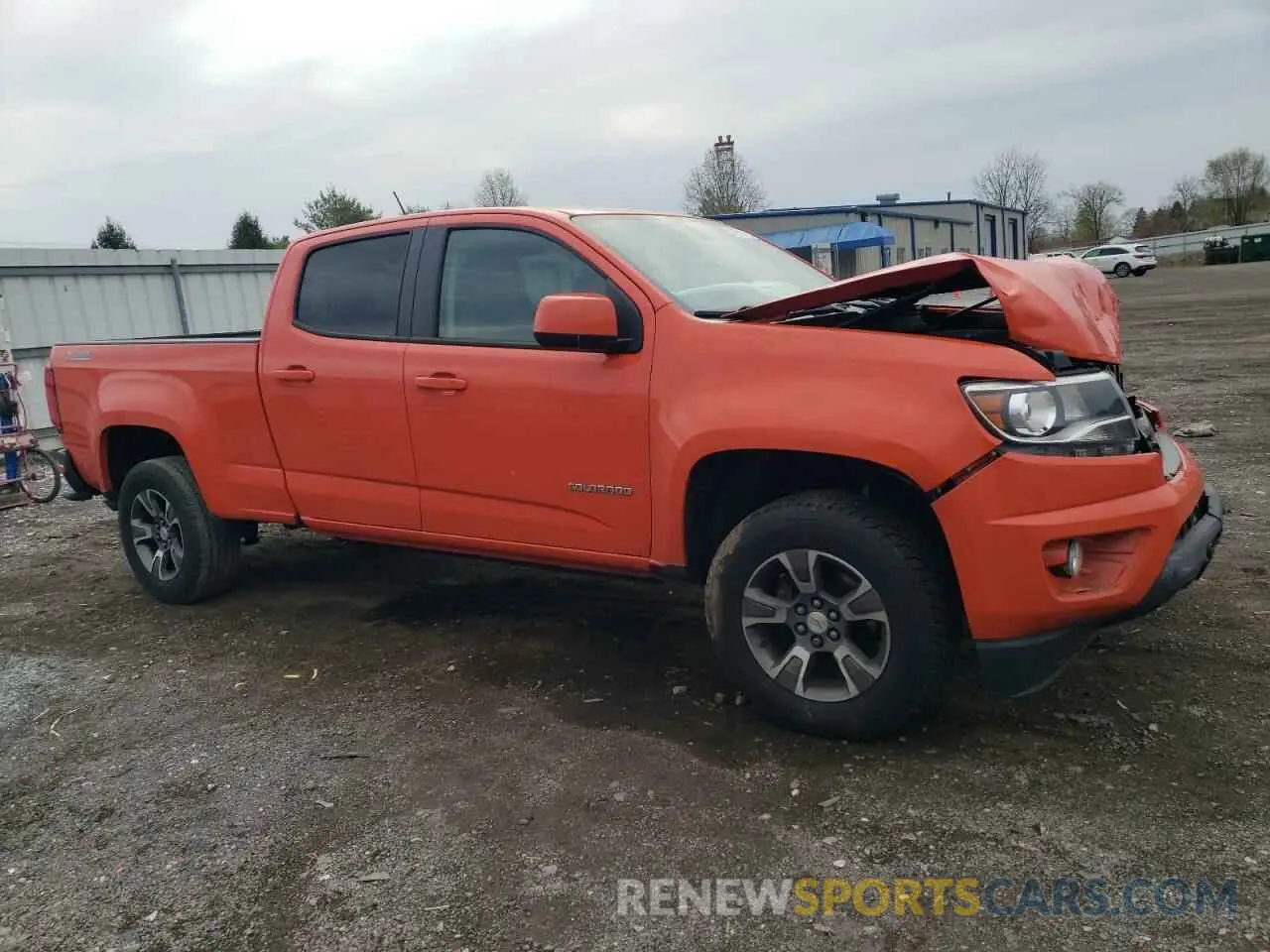 4 Photograph of a damaged car 1GCGTDEN2K1129582 CHEVROLET COLORADO 2019
