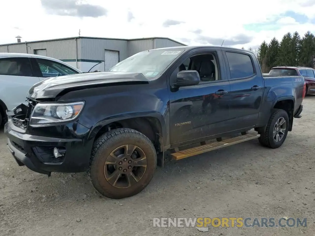 1 Photograph of a damaged car 1GCGTDEN2K1247020 CHEVROLET COLORADO 2019